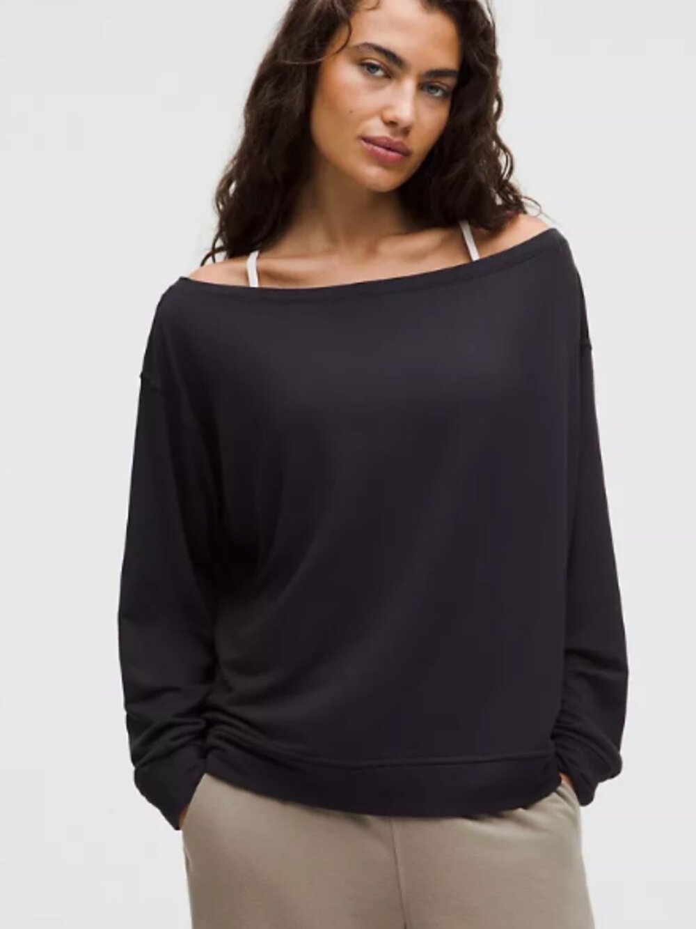 Lululemon BeCalm Oversized Boatneck Long-Sleeve Shirt